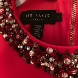 Ted Baker London embellished midi dress